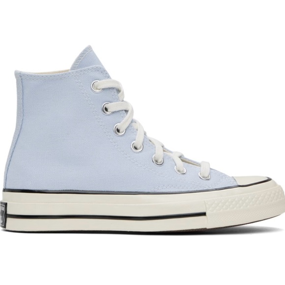 Baby Blue Chuck 70s Vintage Canvas Sneakers - Picture 3 of 8